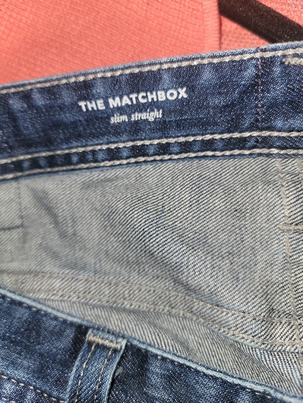 AG Adriano Goldschmied Slim Jeans Men 31 Blue Medium Wash The MatchBox Slim - Picture 5 of 8